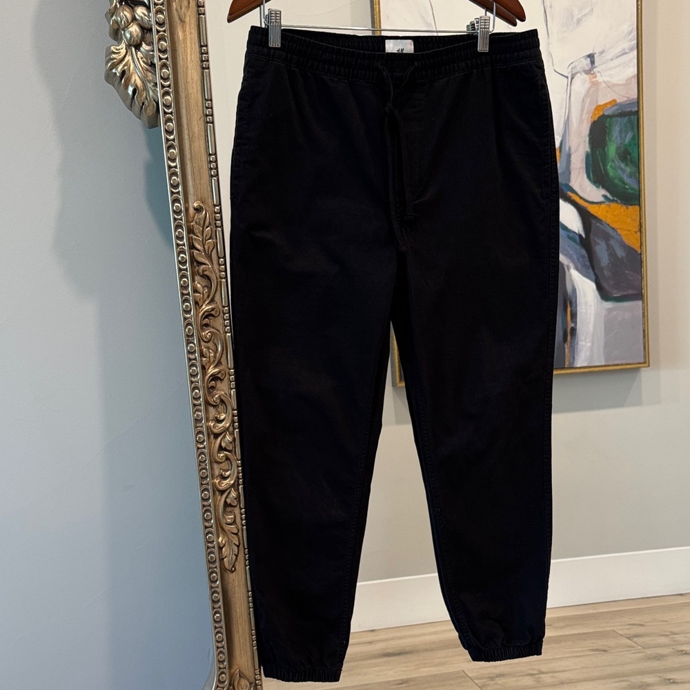 H&M Black Men's Jogger Sweatpants